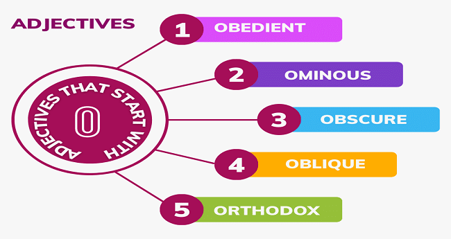 Adjectives That Start With O