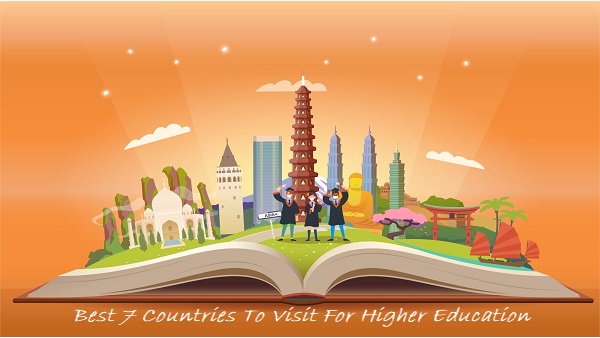 Best 7 Countries to visit for higher education