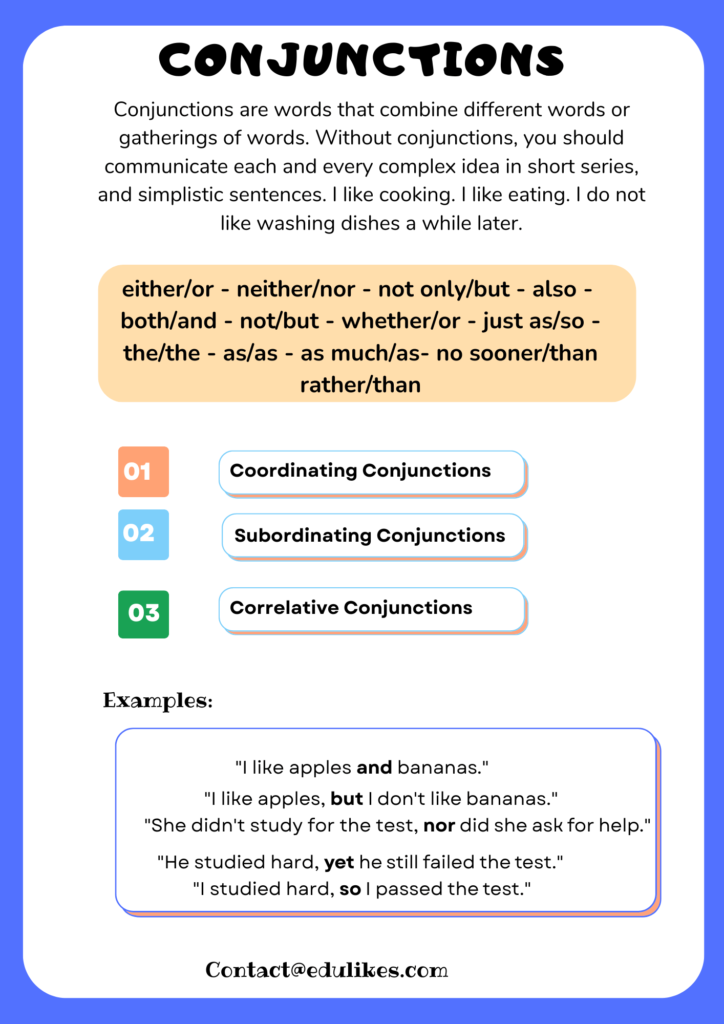 Conjunctions