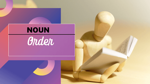 Order