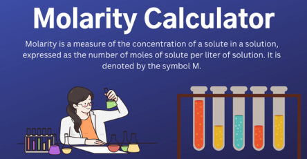 Understanding Molarity Calculator