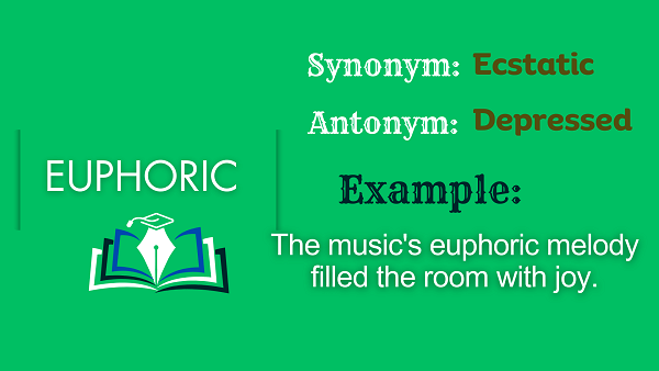 Euphoric - Definition, Meaning, Synonyms & Antonym
