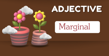 Marginal - Definition, Meaning, Synonyms & Antonym