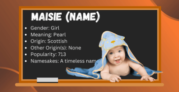 Maisie (name): Meaning, Origin, Popularity & Namesakes