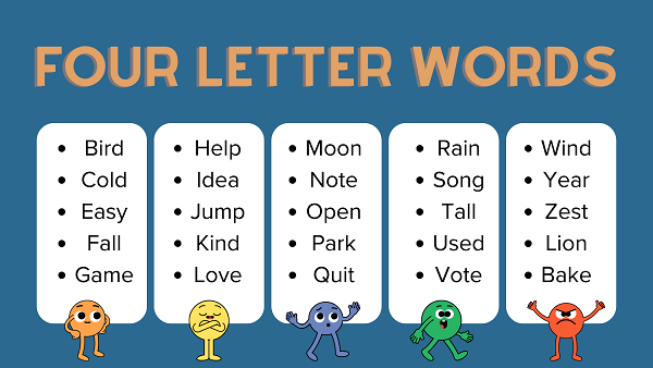 4 Letter Words