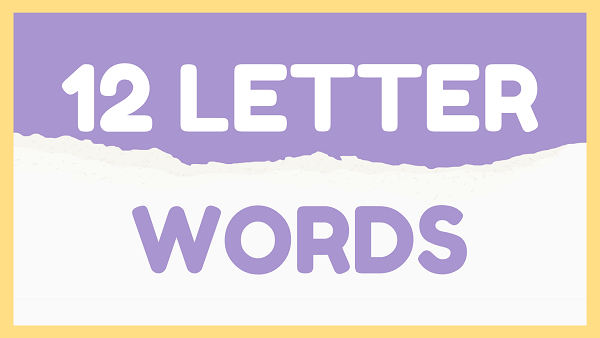 12 Letter Words