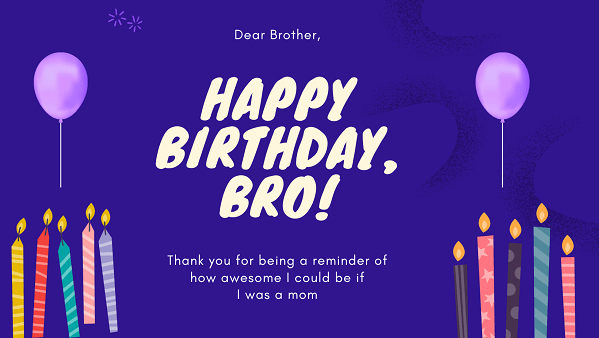 Birthday Wishes For Brother