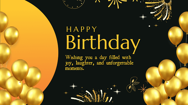 Say Happy Birthday