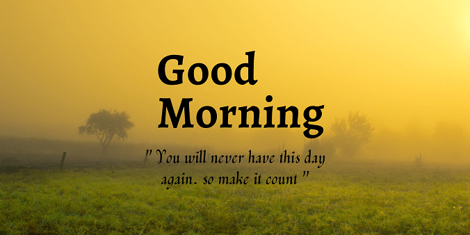 Beautiful Good Morning Images