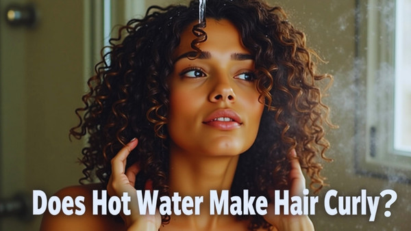 Can Hot Water Makes Hair Curly