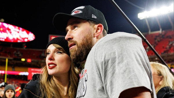 Taylor Swift and Travis Kelce