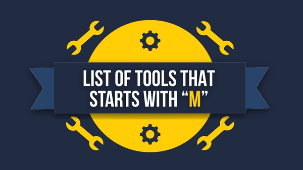 List of Tools that starts with M
