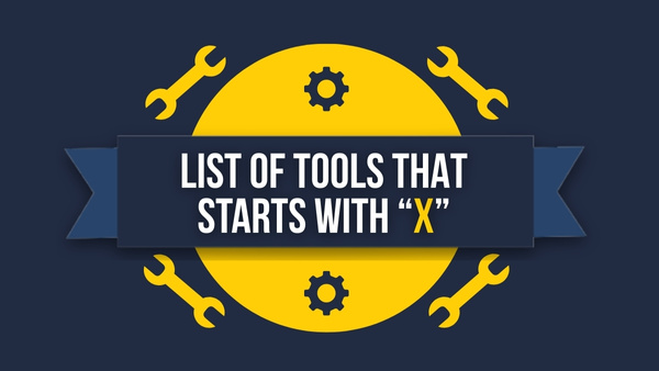 List of Tools that starts with X