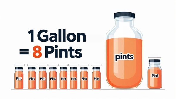 How Many Pints Are in a Gallon ?